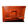 Louis-Philippe Directoire 秘书，采用火焰胡桃木制成，...... - Moinat - Desks : cylinder, leaf, 写字桌